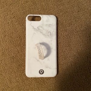 iPhone 8plus marble loopy case